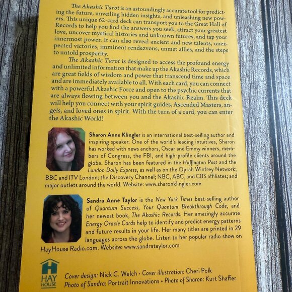 The AKASHIC Tarot 62-Card Deck with Guidebook by S Klingler, S Taylor - Picture 8 of 8